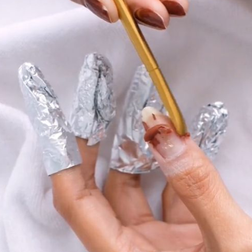 how to remove nail paint without remover