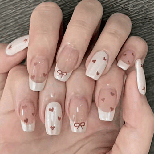 simple design of nail art