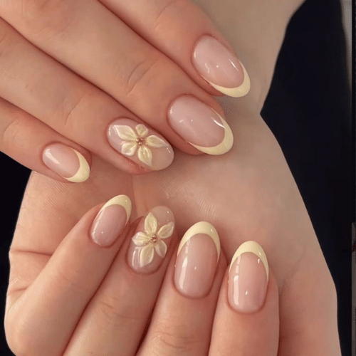 simple design of nail art