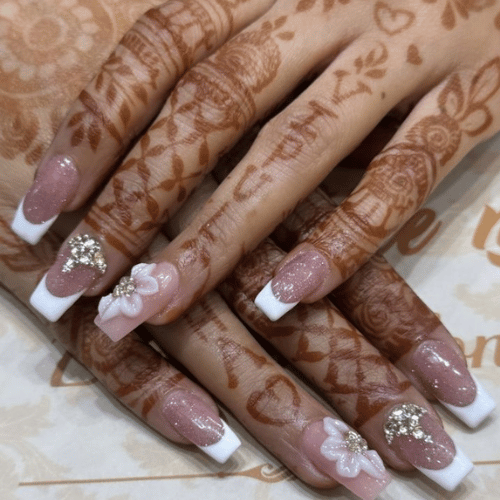 nail design bridal
