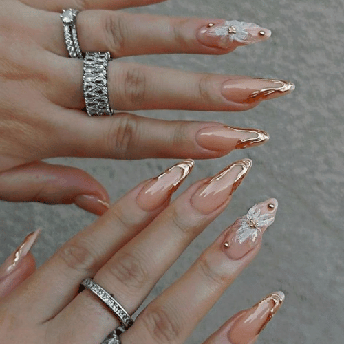nail design bridal